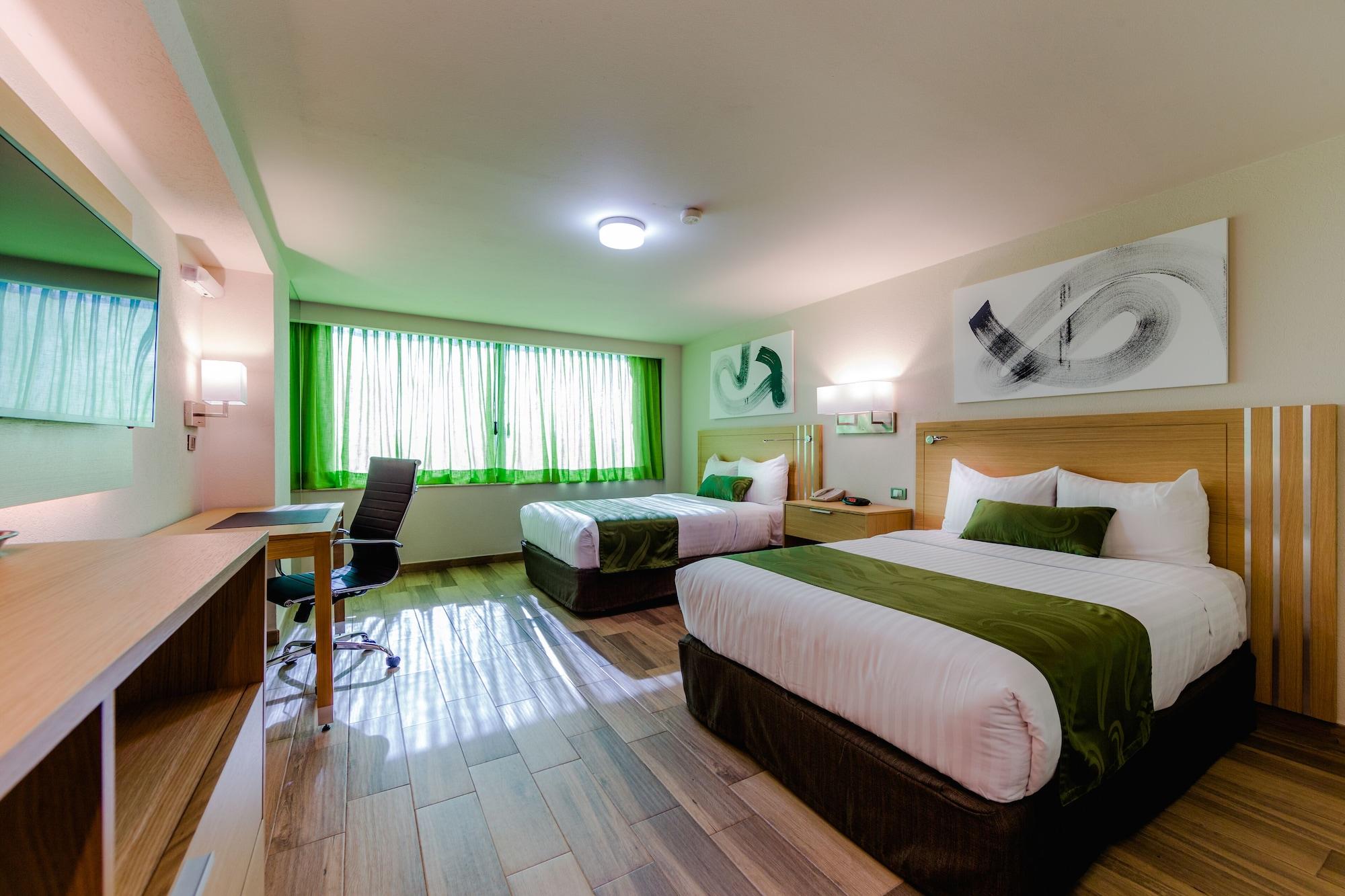 La Joya Pachuca Hotel Exterior foto A typical room at the hotel