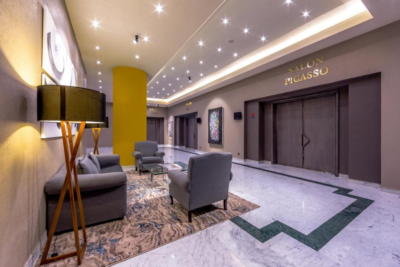 La Joya Pachuca Hotel Exterior foto The lobby of the hotel