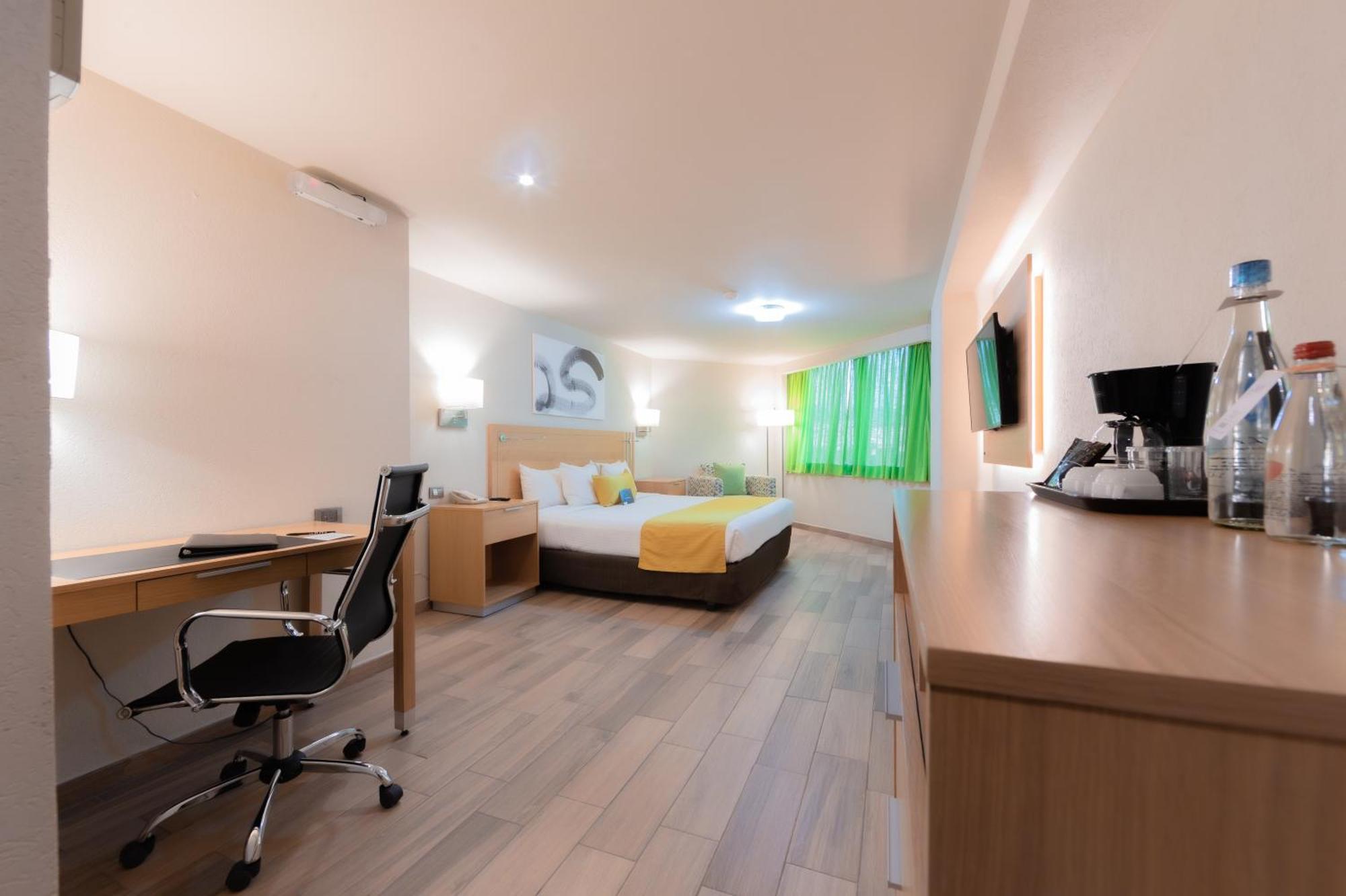La Joya Pachuca Hotel Exterior foto A typical room at the hotel