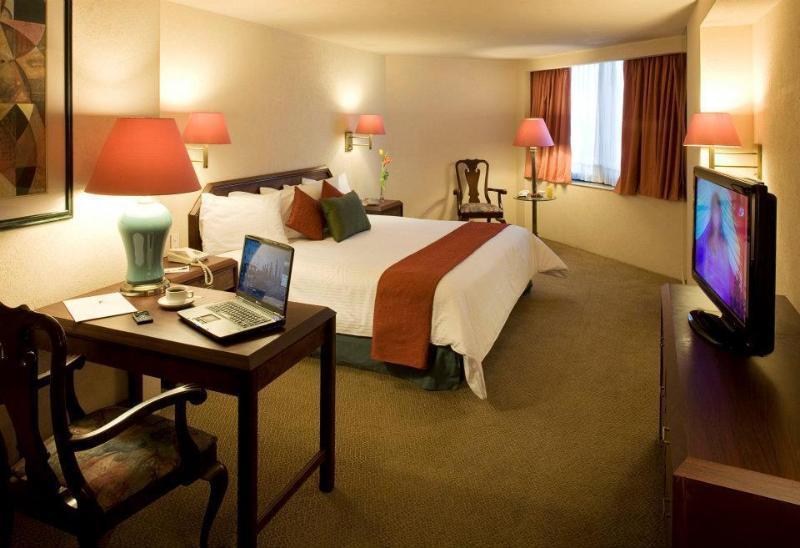 La Joya Pachuca Hotel Exterior foto A typical room at the hotel