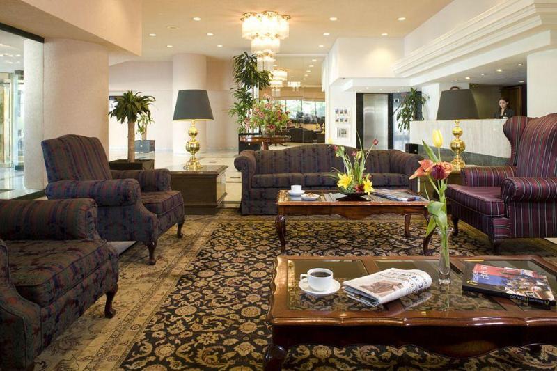 La Joya Pachuca Hotel Exterior foto The lobby of the hotel